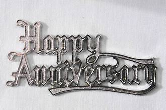 Happy Anniversary Silver 75mm ( 6)
